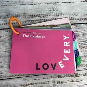 Lovevery The Explorer Play Guide Montessori Activity Book 9-10 Months